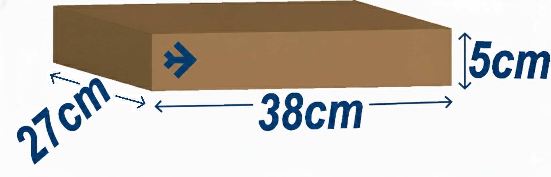 Package up to 1 kg, dimensions up to 56x30x17 cm, price €3.99, not selected